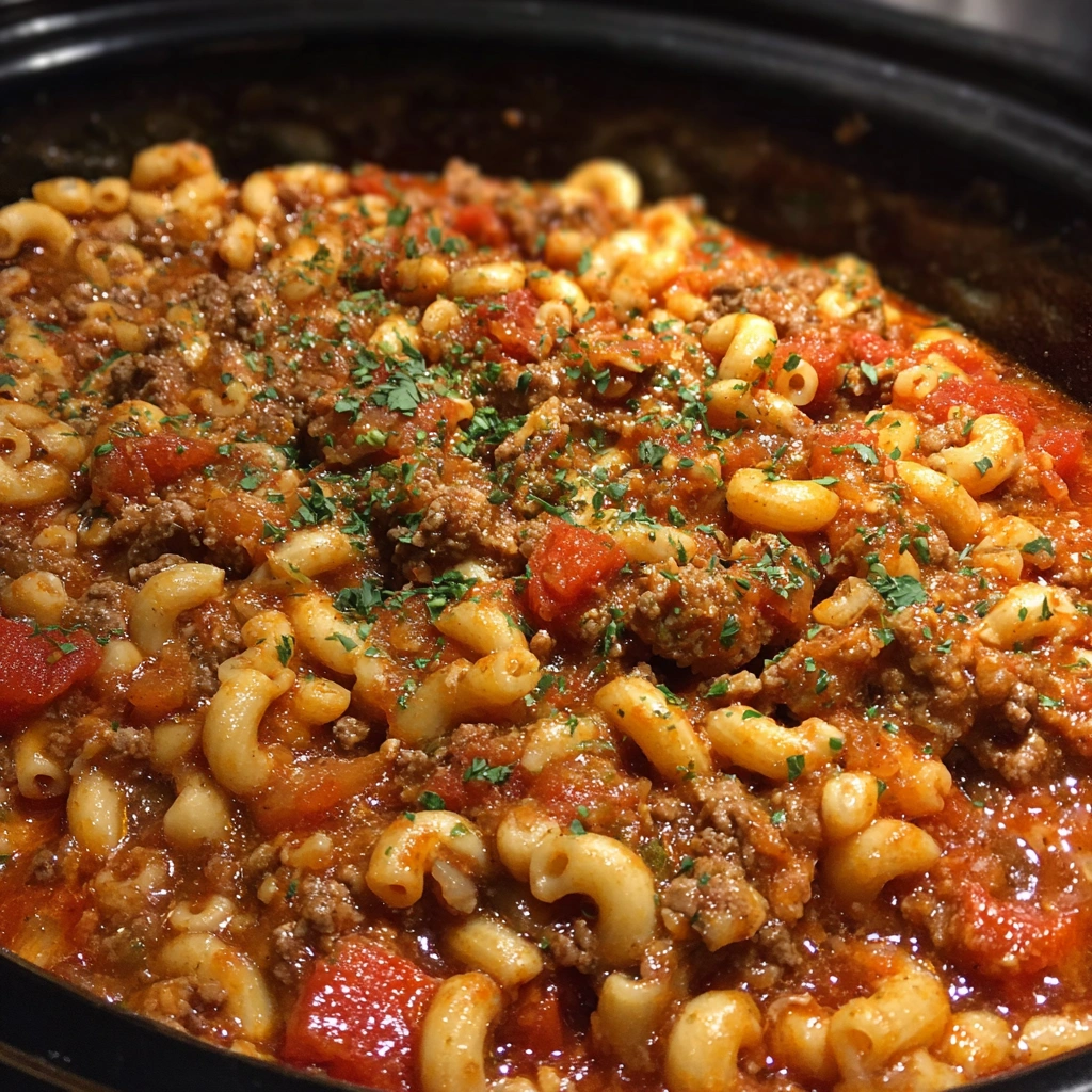 Crock Pot American Goulash