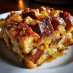 Crockpot Apple Cinnamon French Toast Casserole
