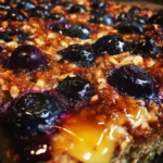 Crockpot Blueberry Lemon Breakfast Bake