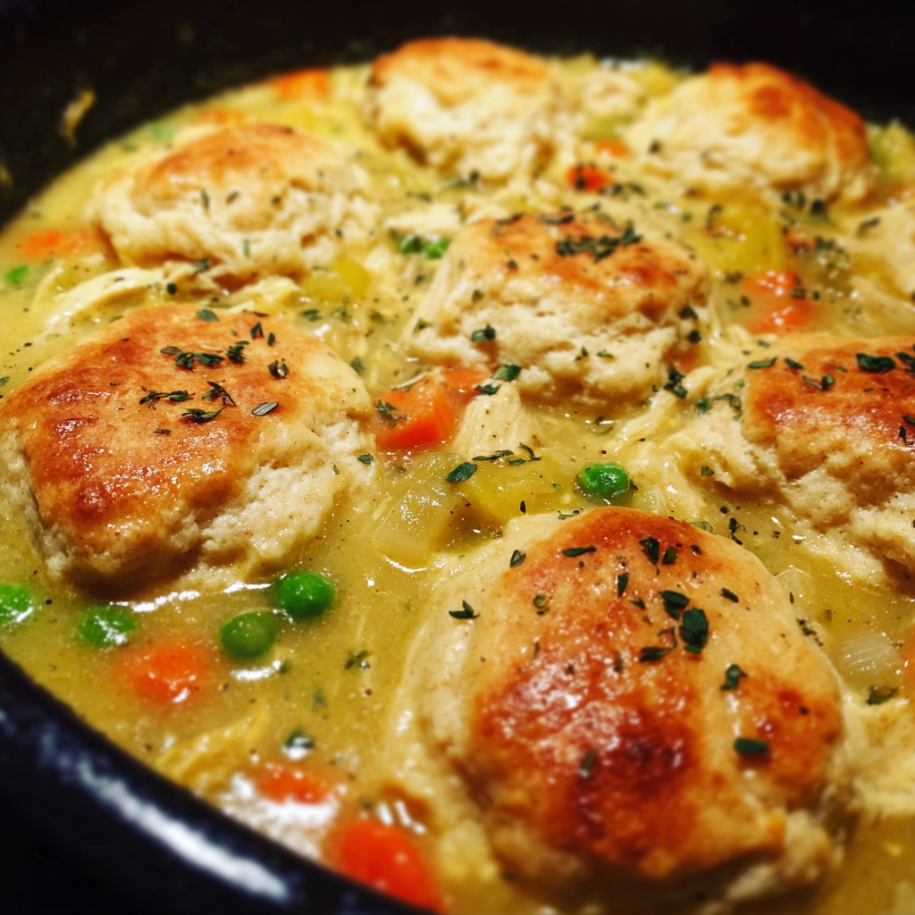 Crockpot Chicken Pot Pie Soup