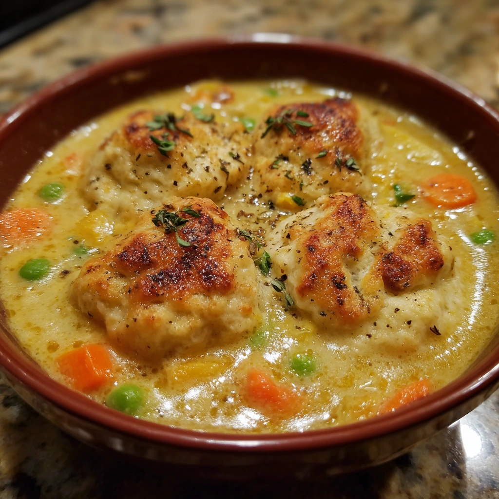 Crockpot Chicken Pot Pie Soup