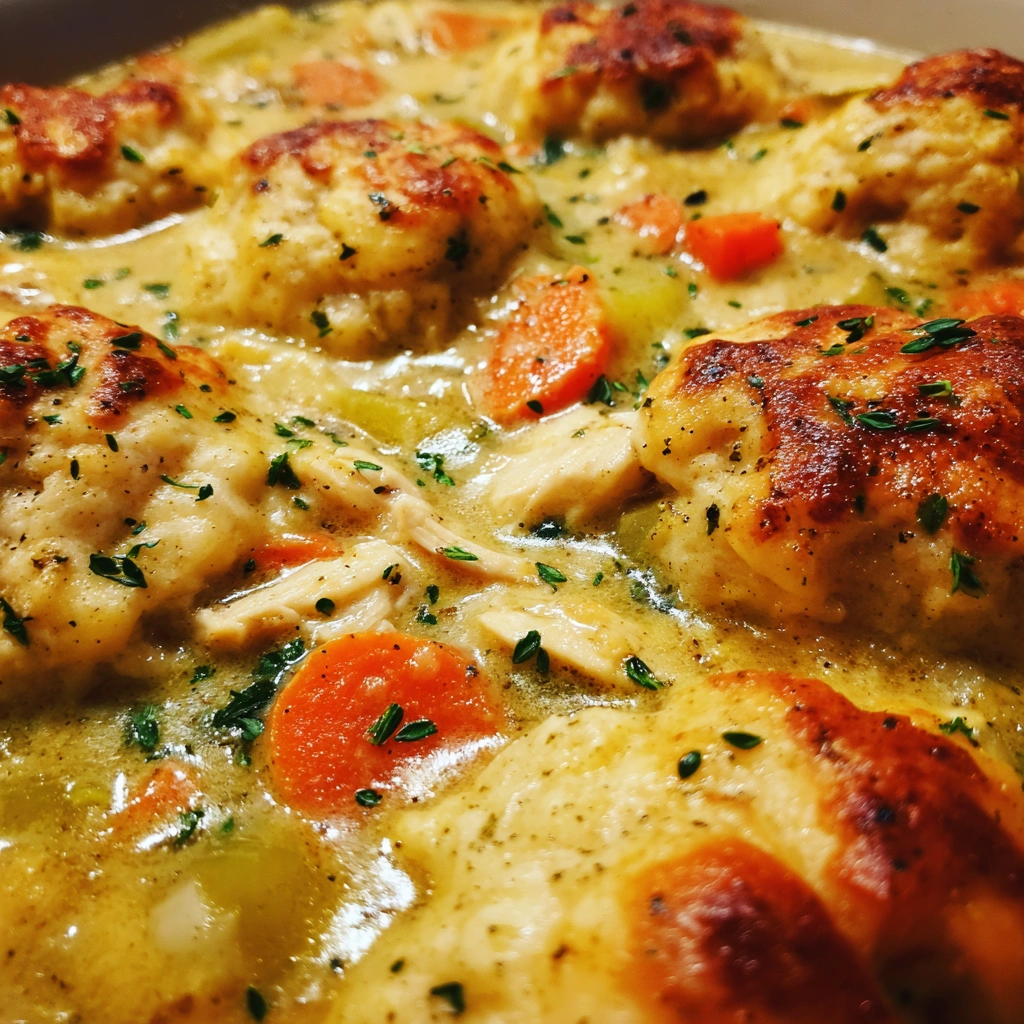 Crockpot Chicken and Dumplings