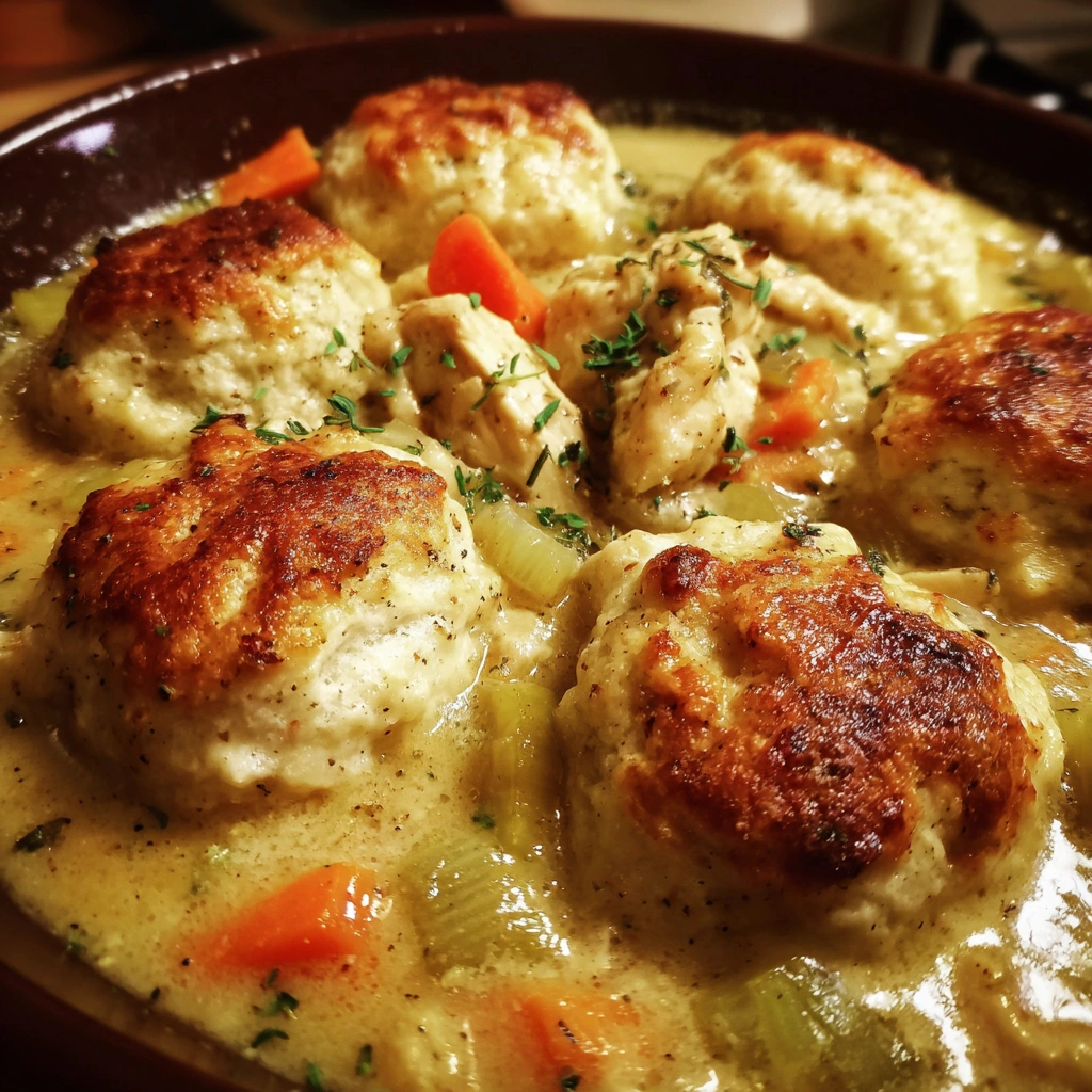 Crockpot Chicken and Dumplings