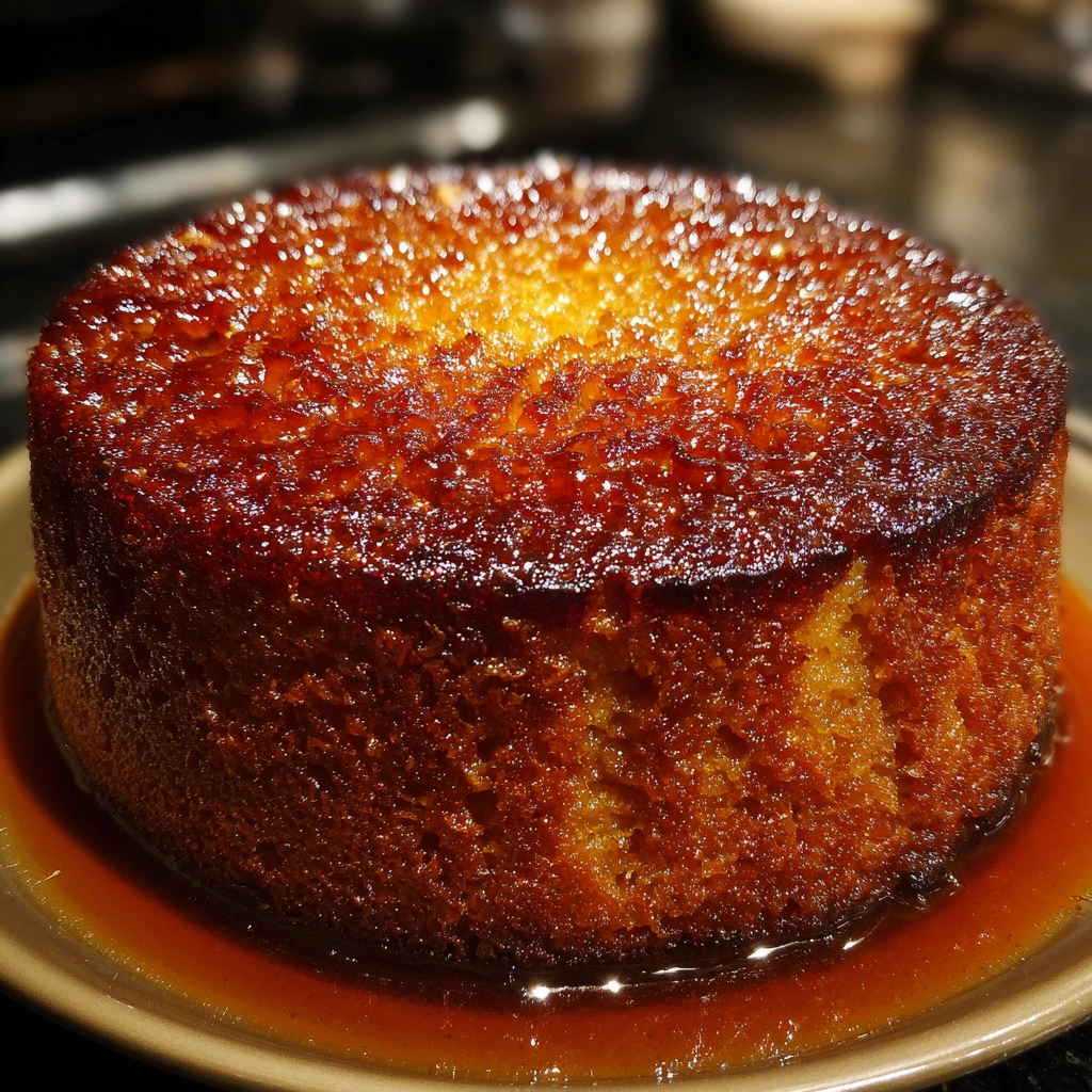 Crockpot Date & Almond Cake
