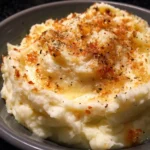 Crockpot Garlic Parmesan Mashed Potatoes