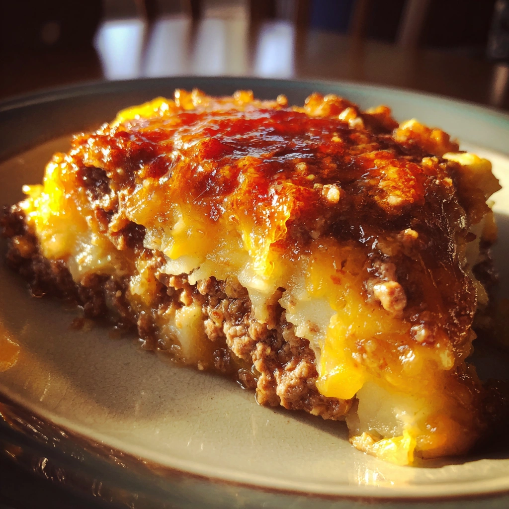 Crockpot Hamburger Potato Casserole