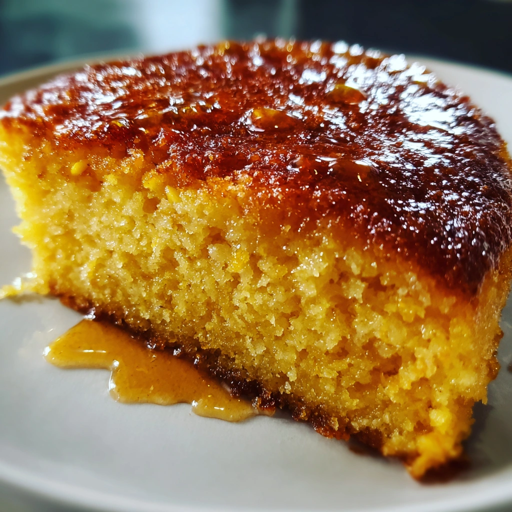 Crockpot Honey Butter Cornbread Casserole