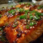 Crockpot Honey Garlic Salmon
