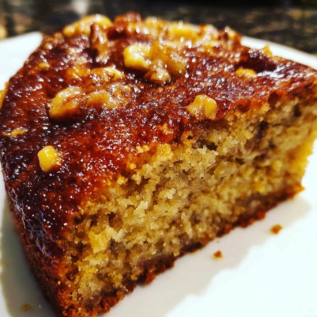 Crockpot Maple Walnut Banana Bread