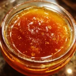 Crockpot Peach Honey Butter