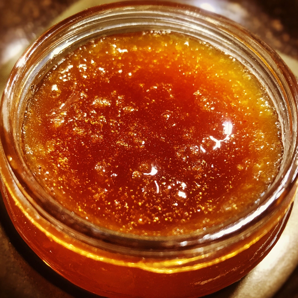 Crockpot Peach Honey Butter
