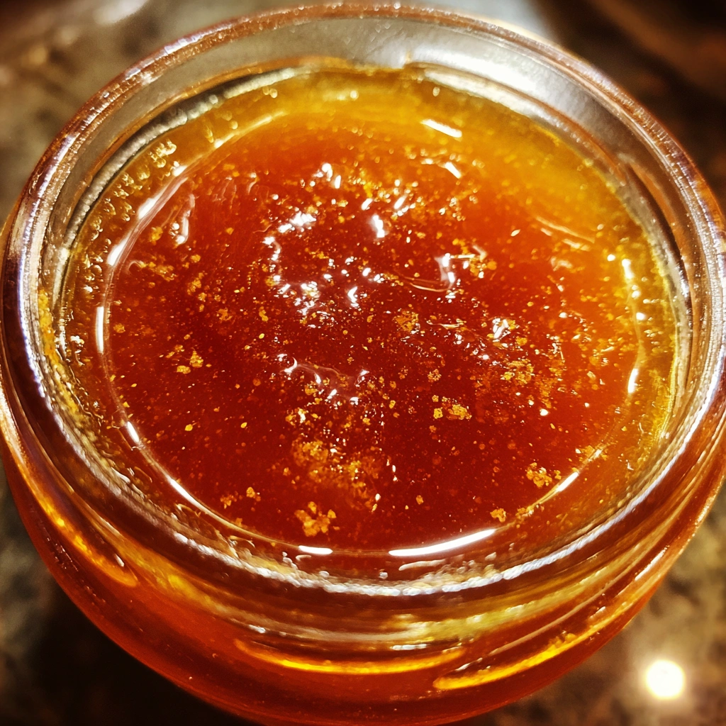 Crockpot Peach Honey Butter