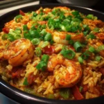 Crockpot Shrimp and Rice Jambalaya