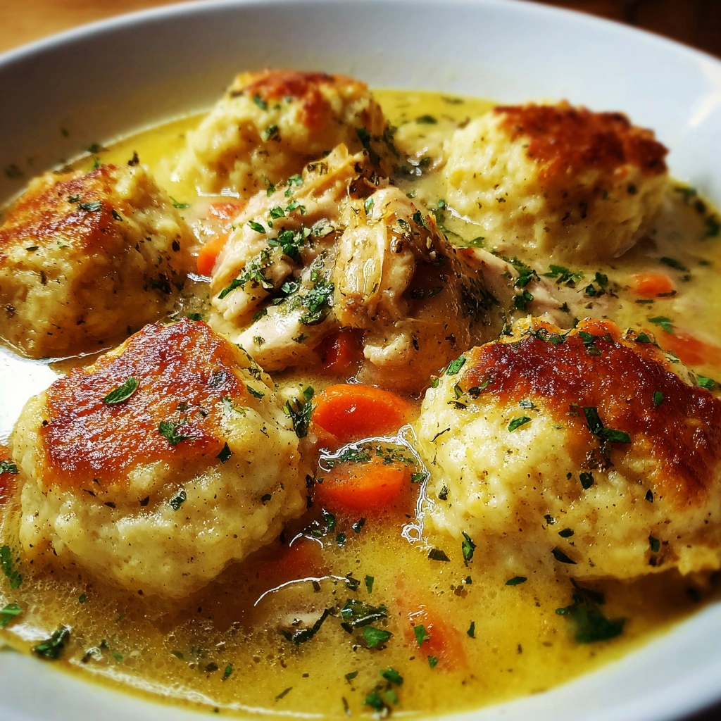 Crockpot Southern-Style Chicken and Dumplings