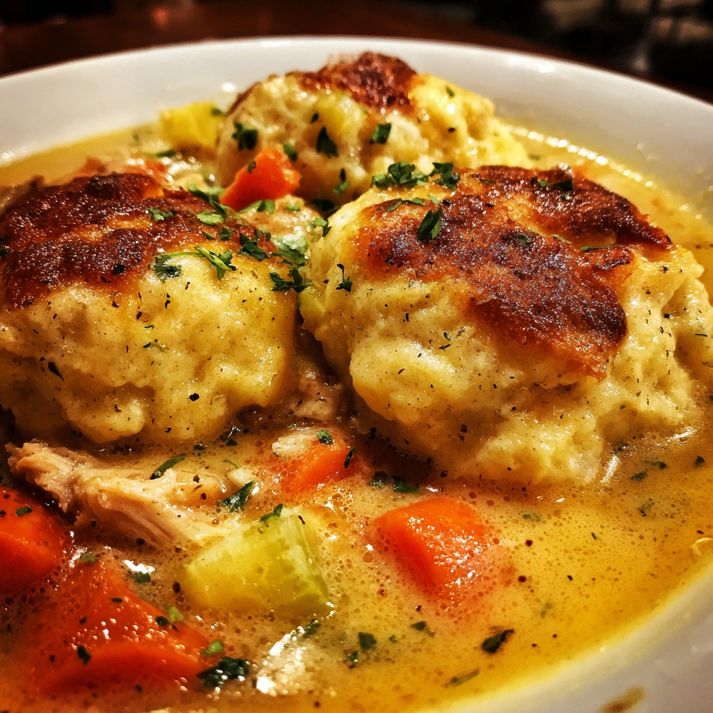 Crockpot Southern-Style Chicken and Dumplings