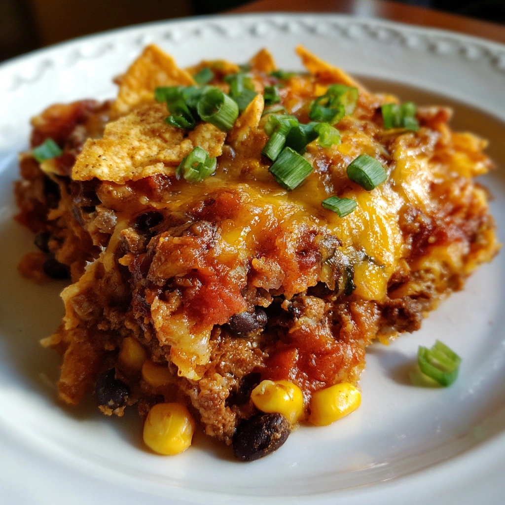 Crockpot Taco Casserole