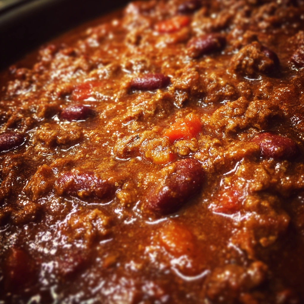 Crockpot Texas Chili with Smoked Paprika