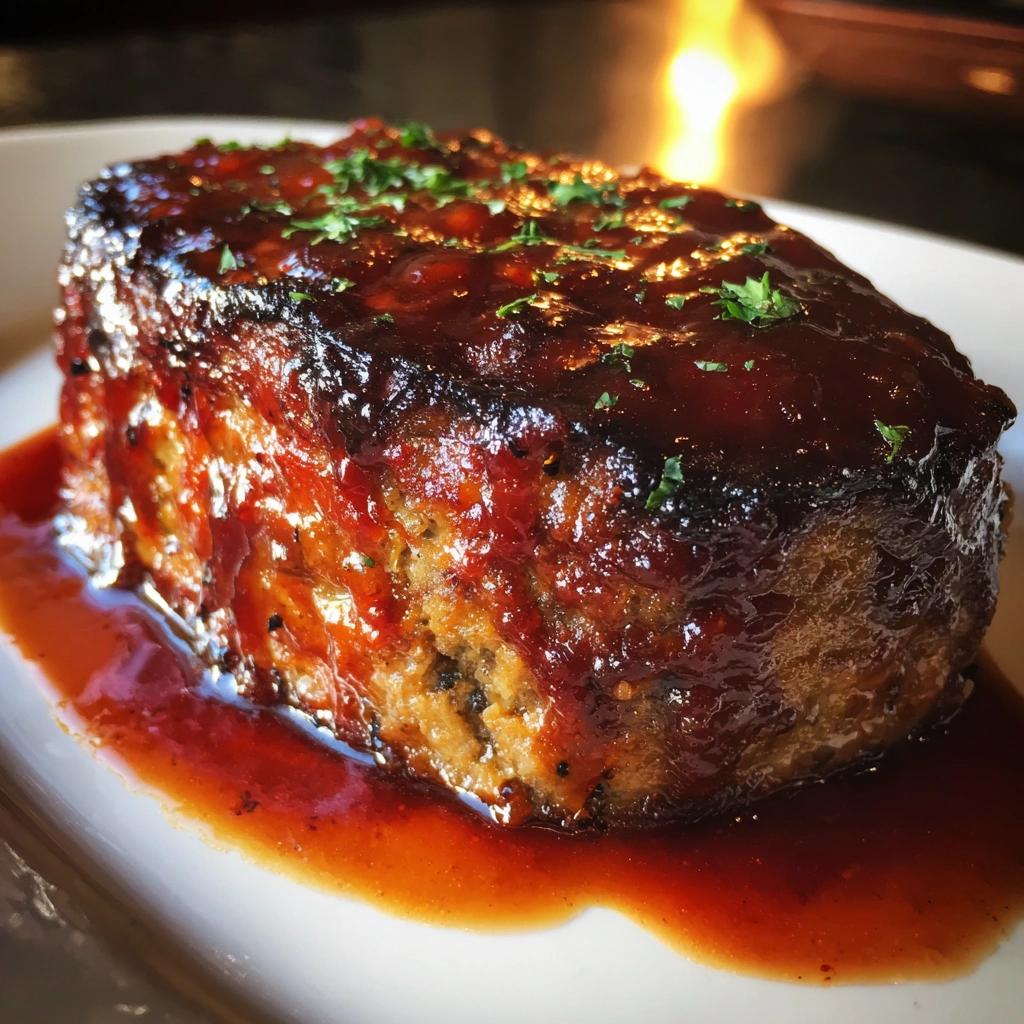 Slow Cooker BBQ Meatloaf