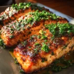 Slow Cooker Garlic Parmesan Salmon