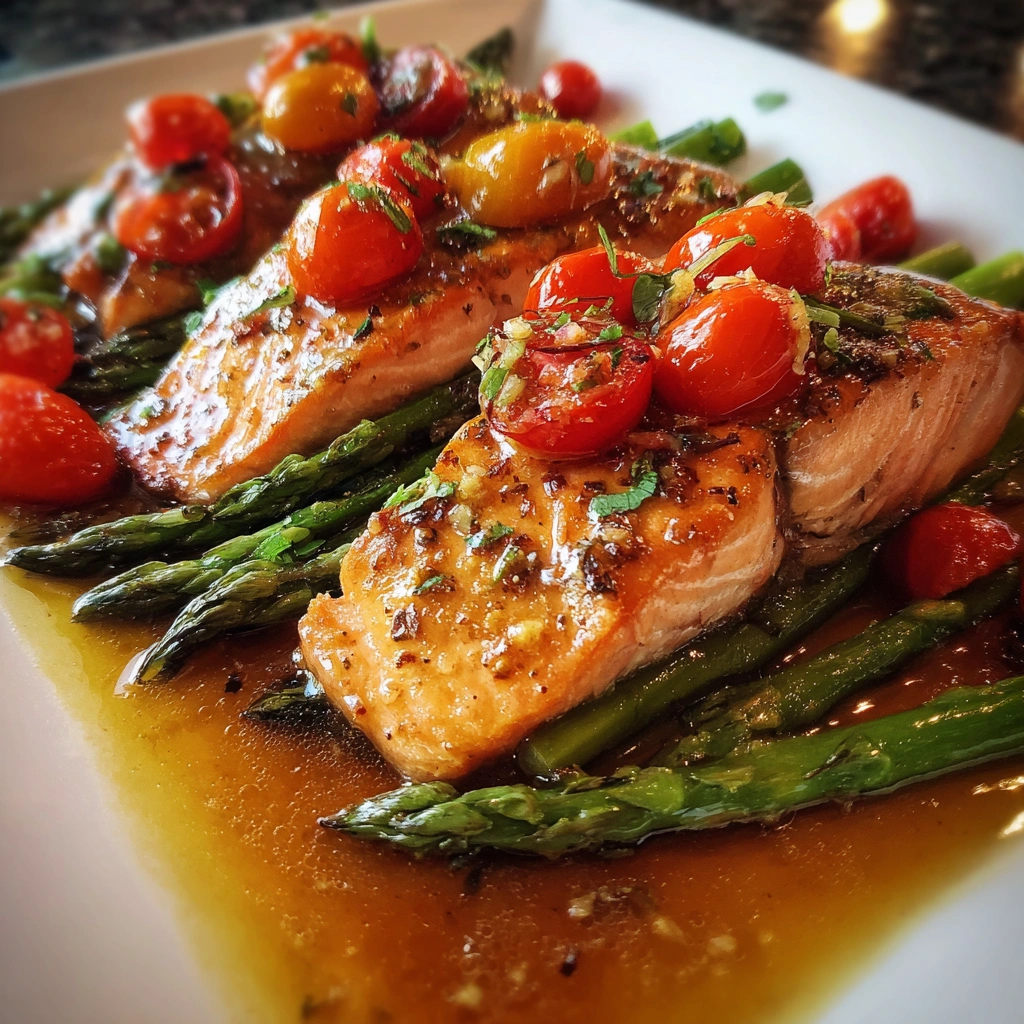 Slow Cooker Lemon Garlic Salmon with Veggies