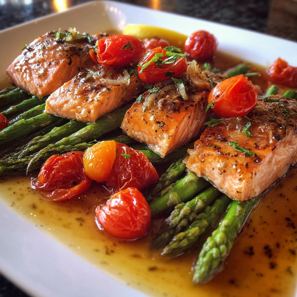 Slow Cooker Lemon Garlic Salmon with Veggies