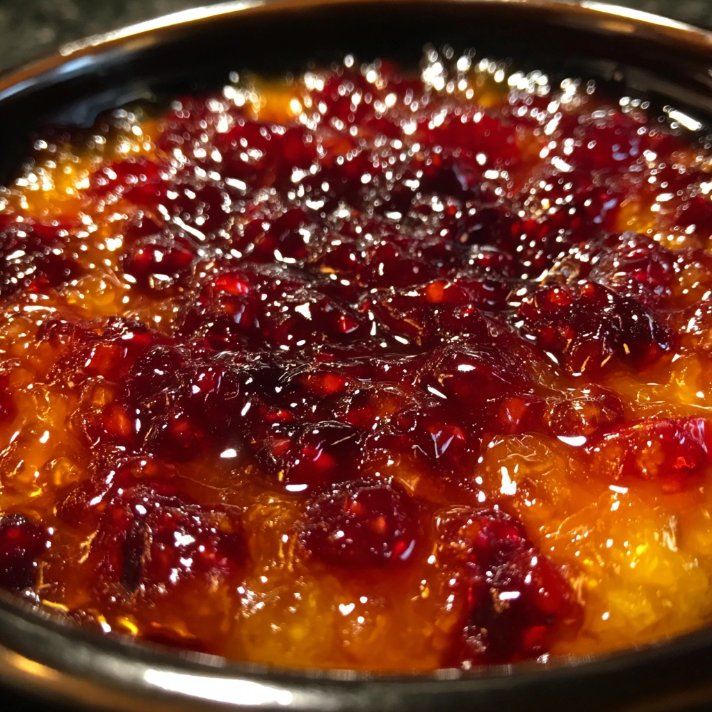 Slow Cooker Peach and Blackberry Jam