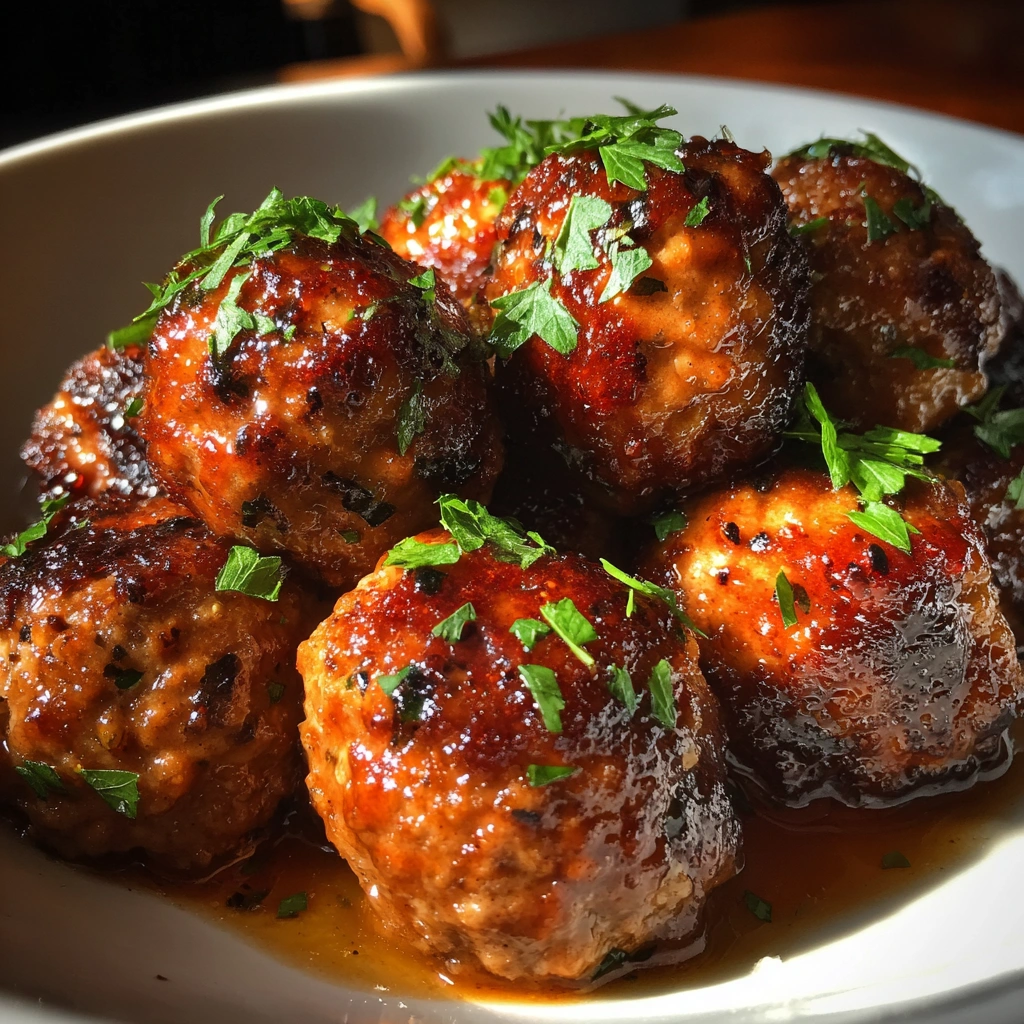 Slow Cooker Salisbury Steak Meatballs