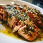 Slow Cooker Salmon with Lemon Dill Sauce