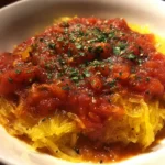 Slow Cooker Spaghetti Squash Marinara