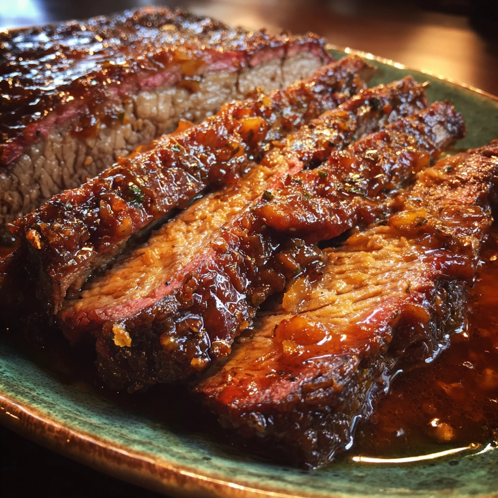 Slow Cooker BBQ Beef Brisket