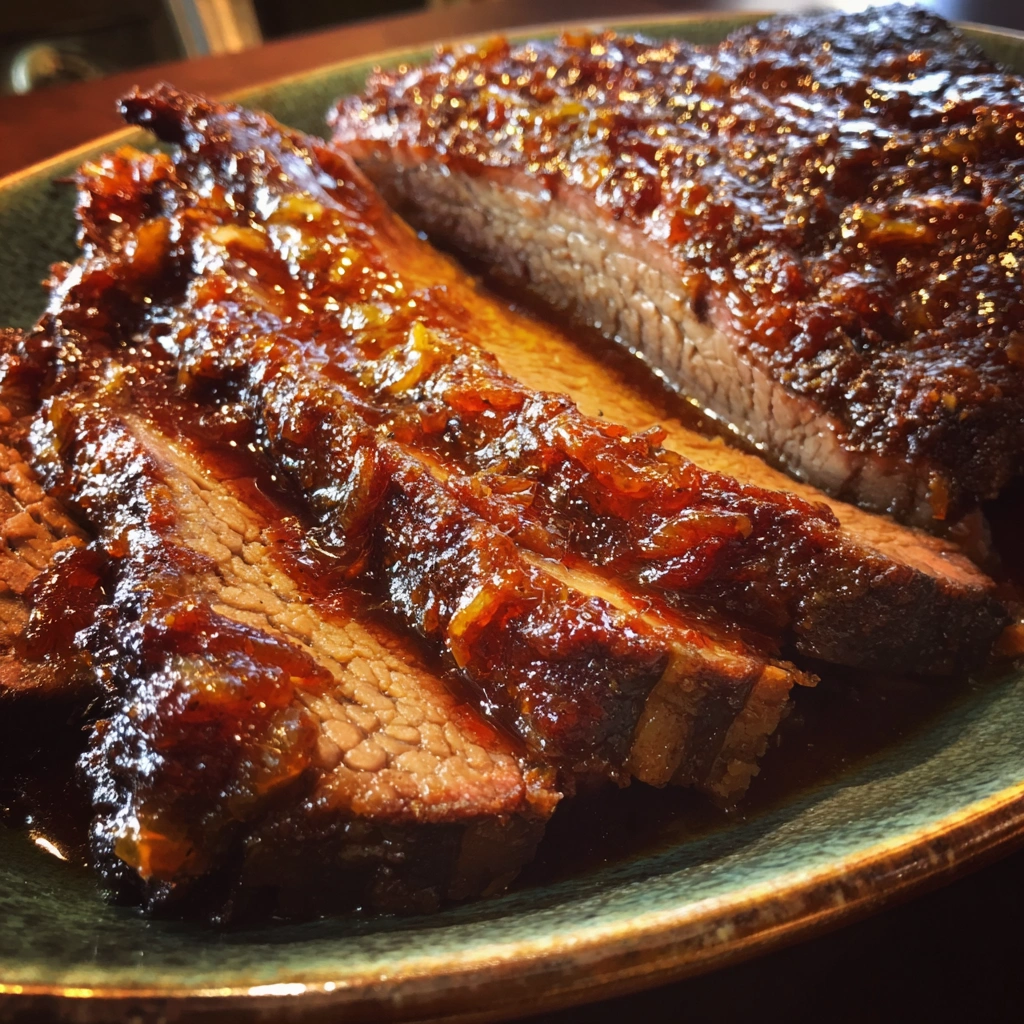 Slow Cooker Texas BBQ Beef Brisket