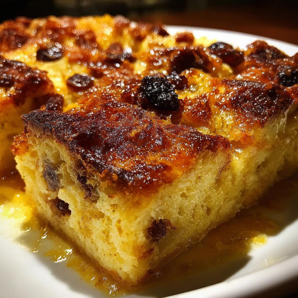 Slow Cooker Zucchini Bread Pudding