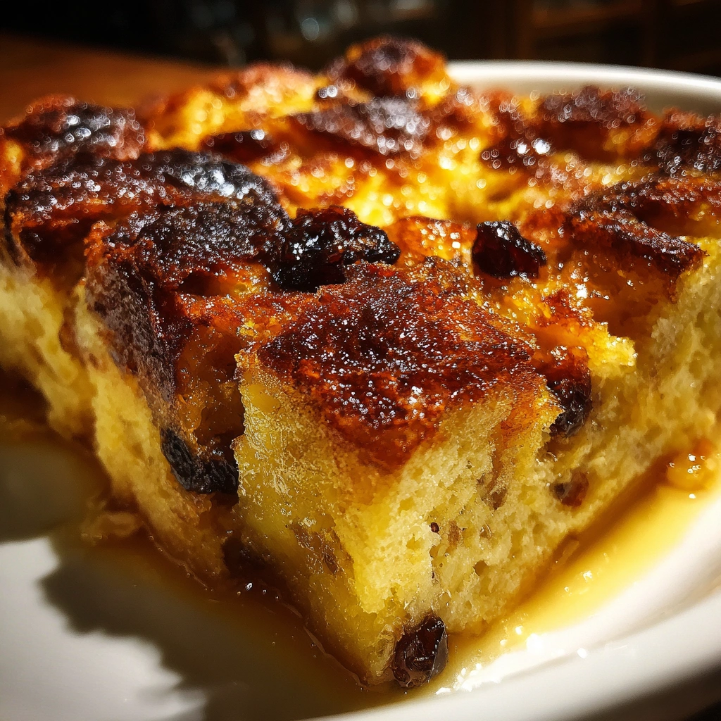 Slow Cooker Zucchini Bread Pudding
