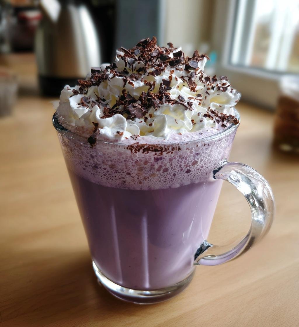 Blackberry Hot Chocolate - detail 1