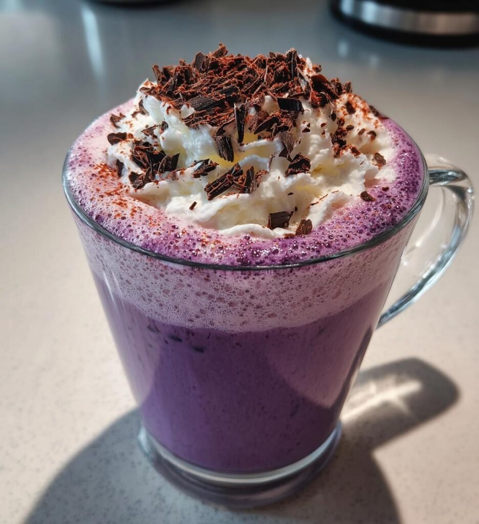 Blackberry Hot Chocolate