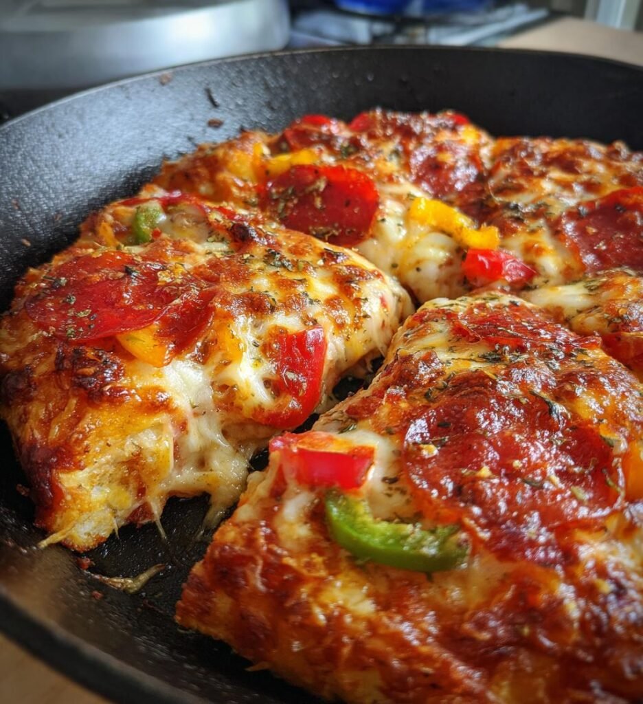 Cast Iron Skillet Pizza