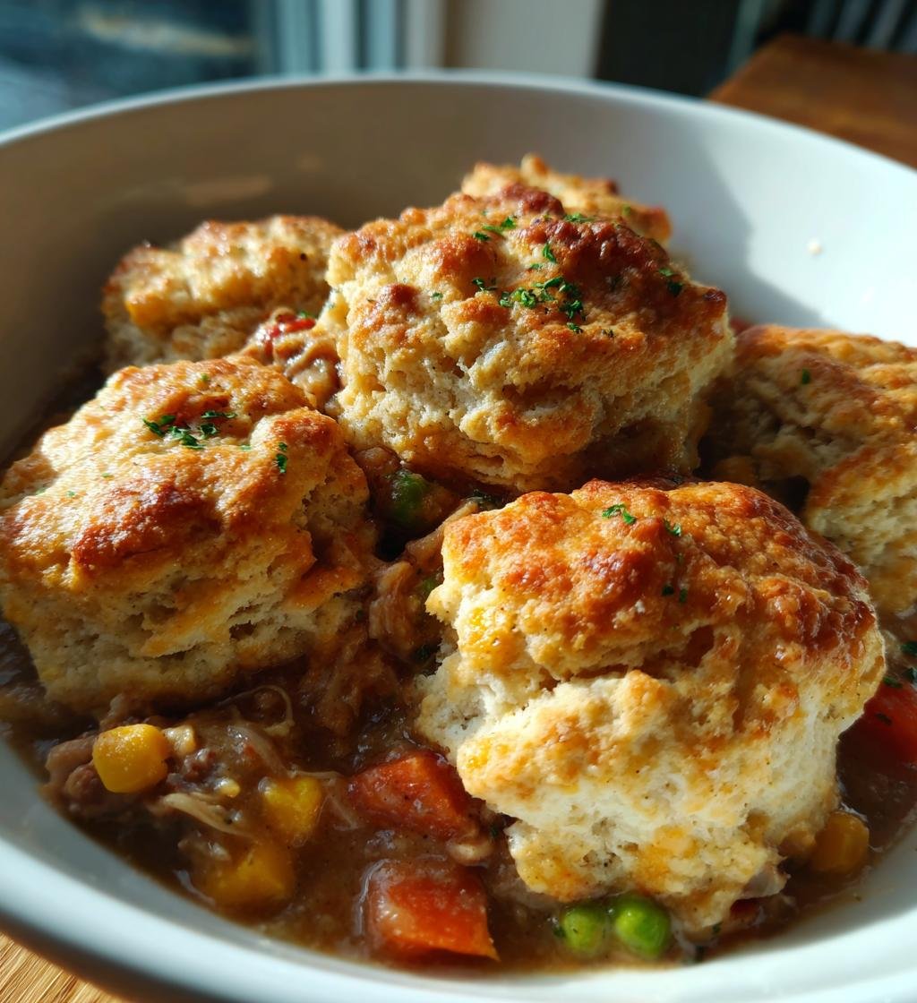 Cheddar Bay Chicken Cobbler - detail 1