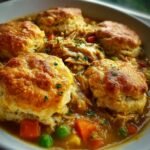 Cheddar Bay Chicken Cobbler