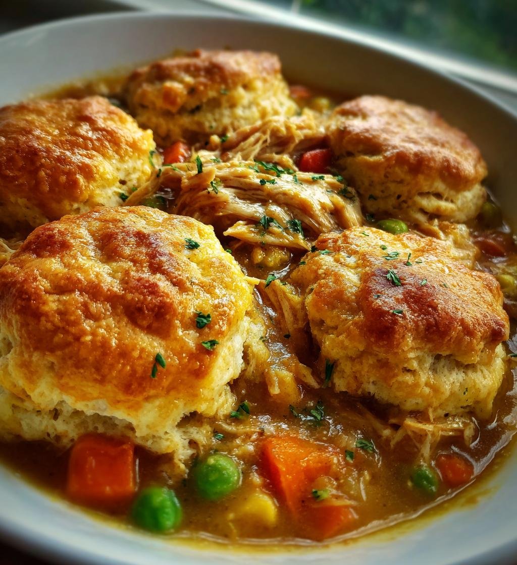 Cheddar Bay Chicken Cobbler