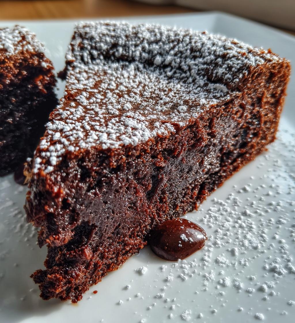 Chocolate Depression Cake