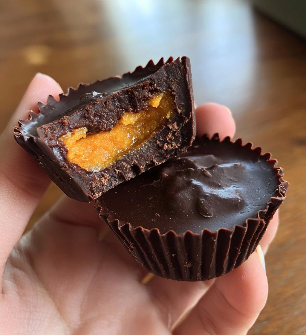 Chocolate Pumpkin Butter Cups