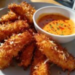 Coconut Chicken With Creamy Bang Bang Sauce