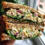 Cottage Cheese Chicken Salad Sandwich