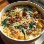 Creamy Alfredo Lasagna Soup