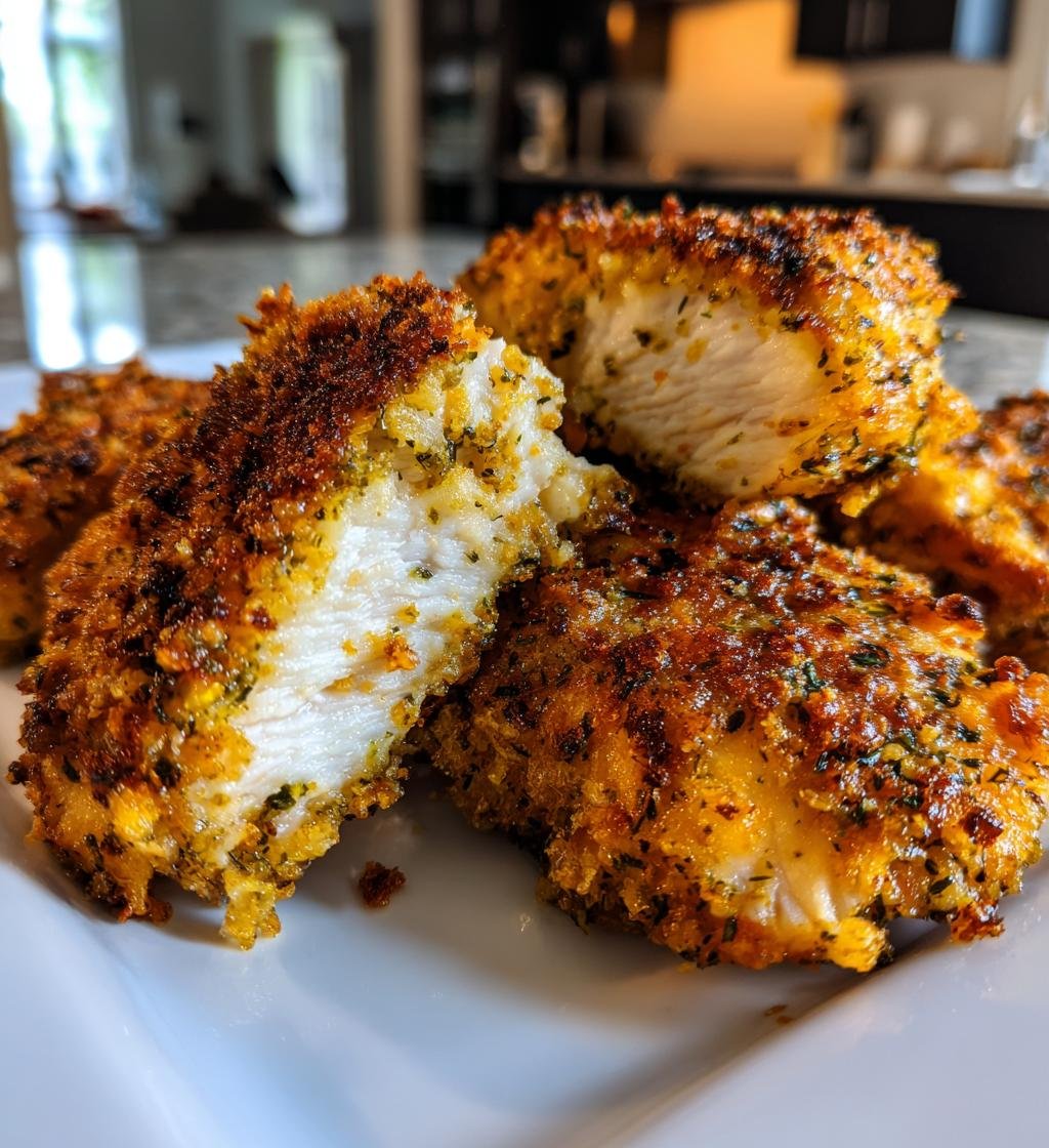 Crispy Dill Pickle Parmesan Chicken - detail 1