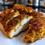 Crispy Dill Pickle Parmesan Chicken