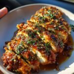Crispy Hot Honey Feta Chicken
