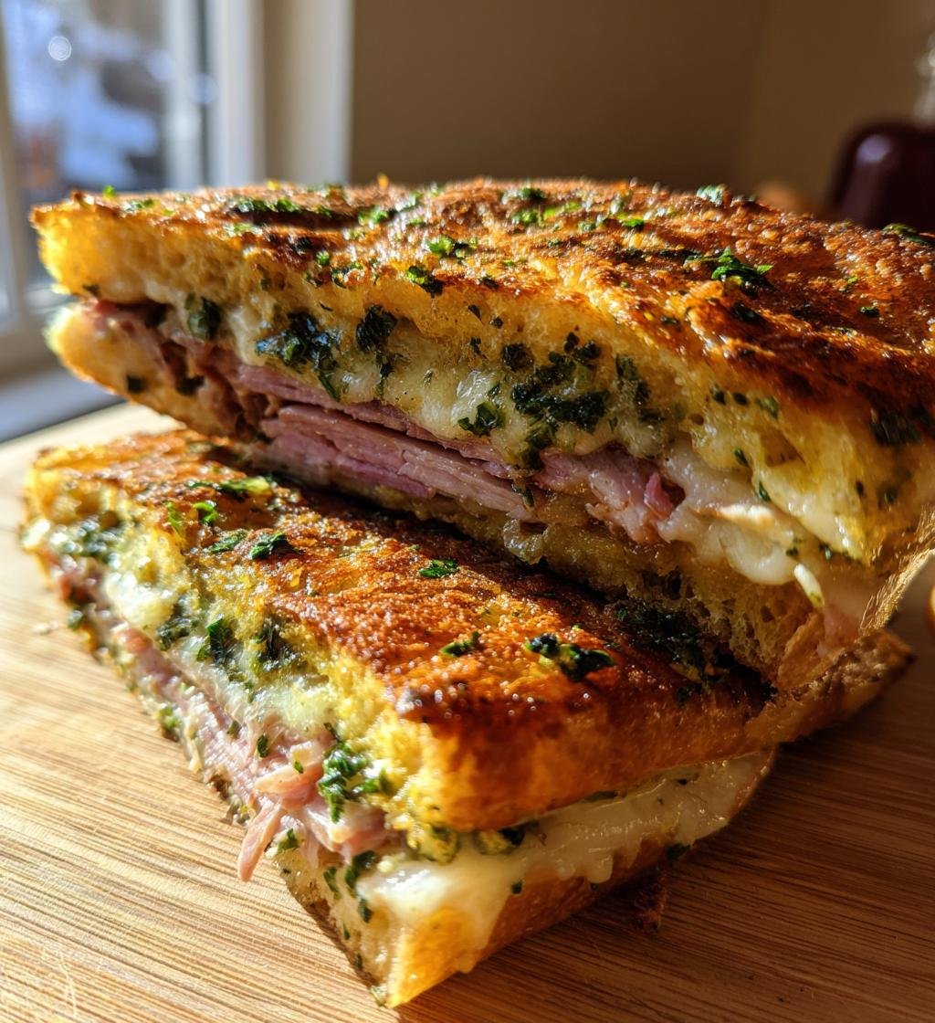Cuban Garlic Bread Sandwiches - detail 1