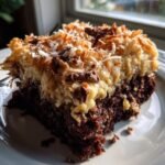 German Chocolate Sheet Cake