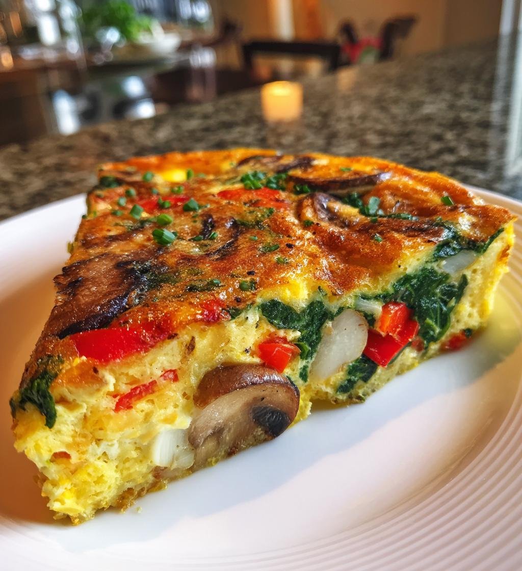 Healthy Vegetable Frittata